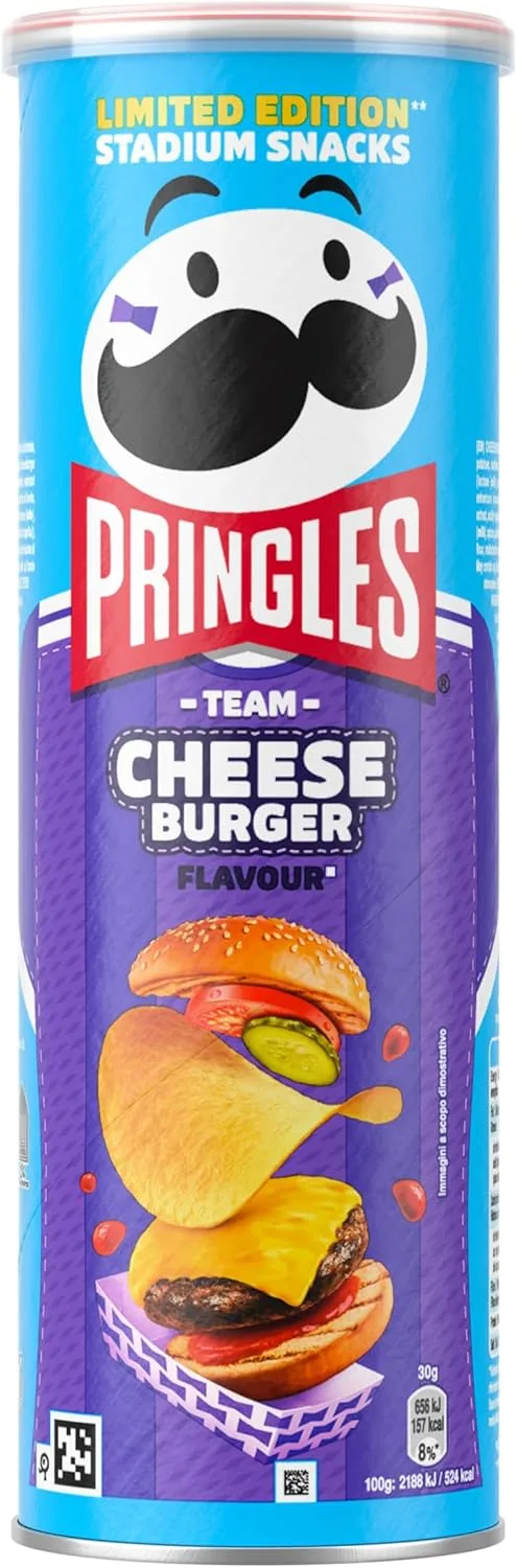 Pringles ▫️ Cheeseburger Estádio 165g