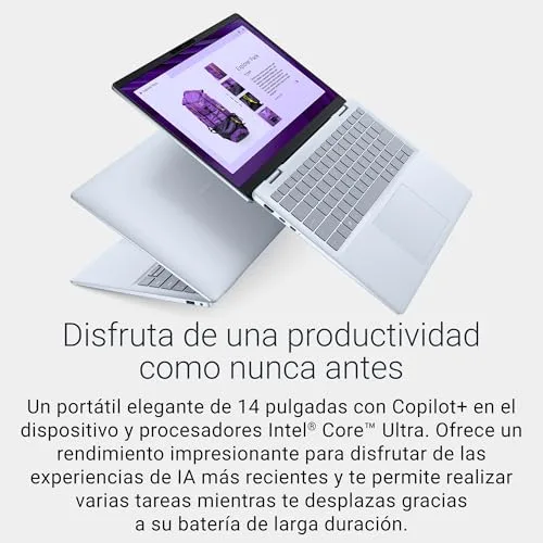 Dell ▫️ Portátil 14 Plus - Intel Core Ultra 7 258V, 32 GB de RAM, SSD de 1 TB 3