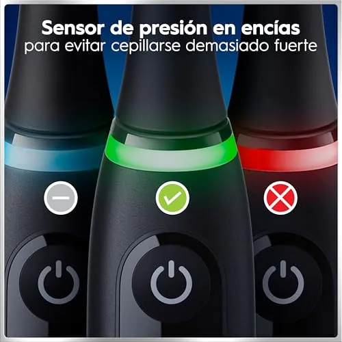 Oral-B ▫️ Escovas de dentes elétricas iO 6, pretas e cor-de-rosa, embalagem de 2 unidades 5