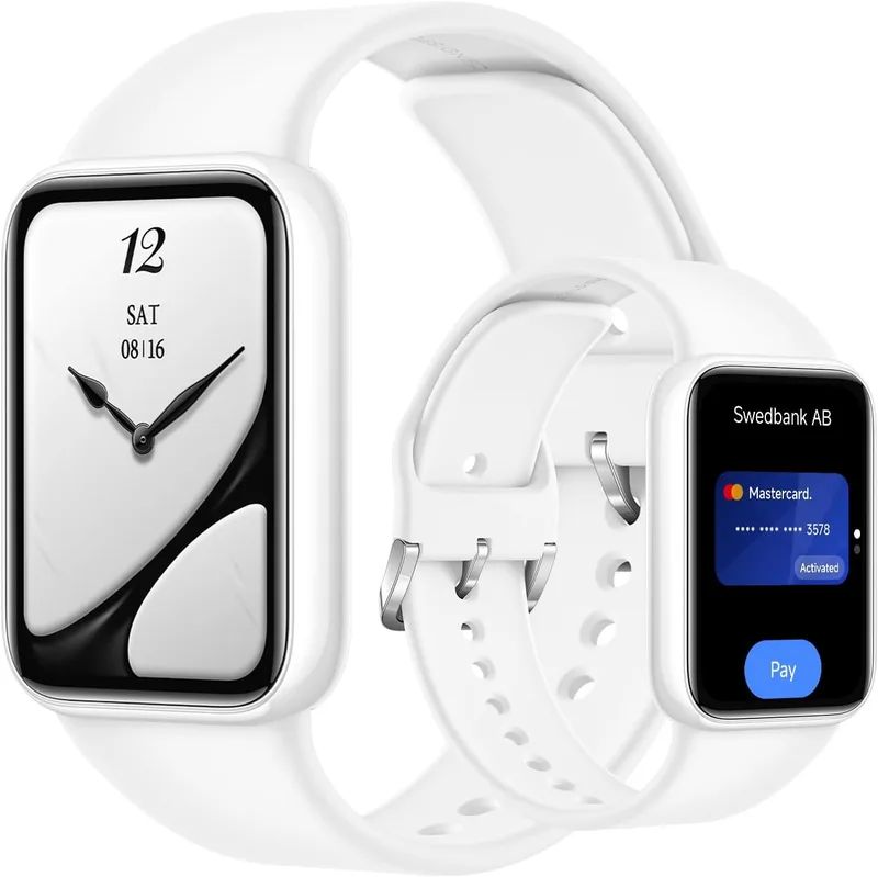XIAOMI ▫️ Smart Band 10 Pro NFC, Pulseira Inteligente, Branca | AMOLED 1,74", monitorização do sono melhorada, 21 dias, Android/iOS, mais de 150 desportos, GNSS, 5 ATM
