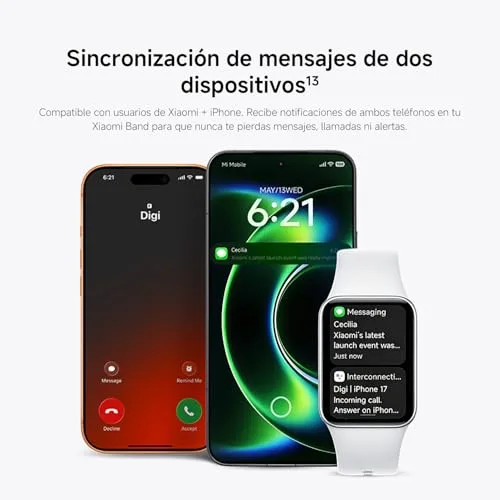 XIAOMI ▫️ Smart Band 10 Pro NFC, Pulseira Inteligente, Preto 5