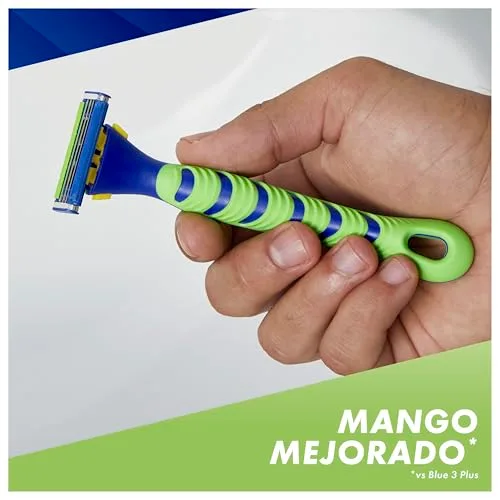 Gillette ▫️ Sensor 3+ Sensitive – Máquina de barbear para homem com 9 lâminas de substituição 3