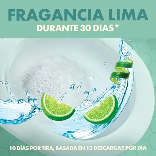 PATO ▫️ Tiras Adesivas para Sanita Lima: limpa, refresca e perfuma a sanita; frescura intensa; embalagem de 10 = 30 tiras 5