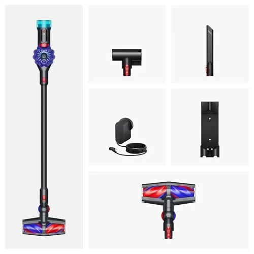 Dyson ▫️ Aspirador sem fio V10 Konical™ – 150 Air Watts, sucção potente e constante, tecnologia anti-emaranhamento, ilumina o pó invisível, aspirador de mão e para o chão 4