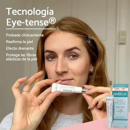 Remescar ▫️ Pack Antifatiga para os Olhos e Lifting Facial - Olheiras 8 ml, Lifting Instantâneo 40 ml - Contorno dos Olhos Reafirmante, Redefine o Óvalo Facial, Efeito Rápido, Pele Firme, Luminosidade 3