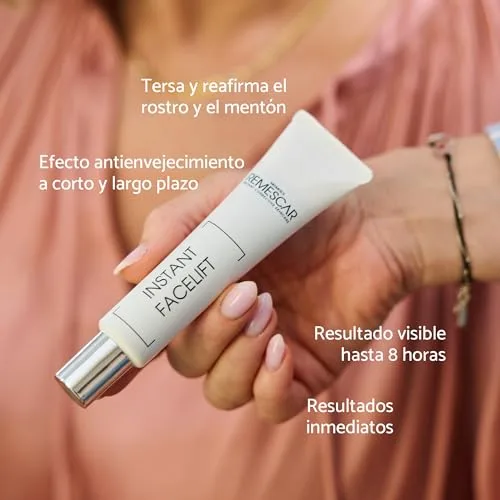 Remescar ▫️ Pack Antifatiga para os Olhos e Lifting Facial - Olheiras 8 ml, Lifting Instantâneo 40 ml - Contorno dos Olhos Reafirmante, Redefine o Óvalo Facial, Efeito Rápido, Pele Firme, Luminosidade 6