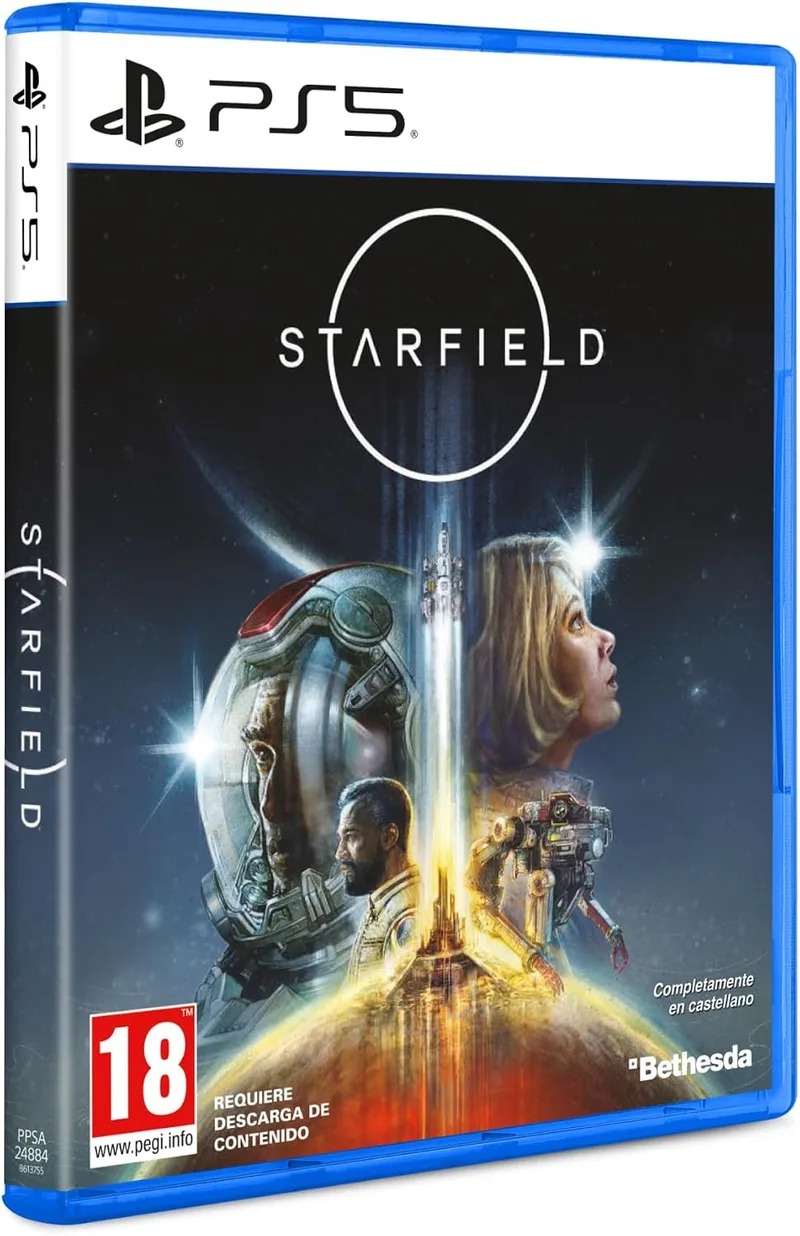 Xbox ▫️ Starfield™: Edição padrão – PlayStation 5© [Disco físico – Requer o download de conteúdos]