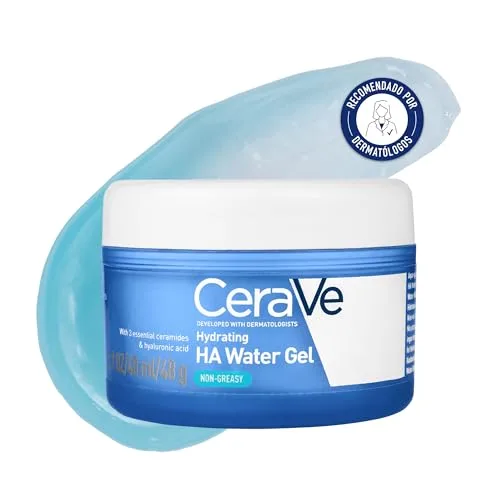 CeraVe ▫️ Gel Hidratante com Ácido Hialurónico para uma hidratação com efeito PLUMP, com 3 ceramidas idênticas às da pele, ácido hialurónico, niacinamida e cobre PCA, 48 g 2