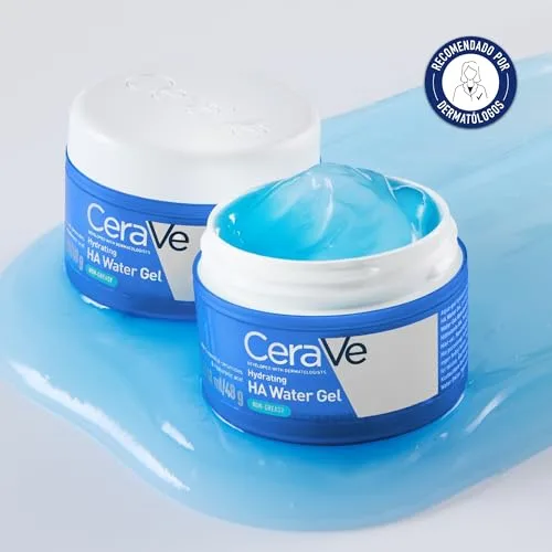 CeraVe ▫️ Gel Hidratante com Ácido Hialurónico para uma hidratação com efeito PLUMP, com 3 ceramidas idênticas às da pele, ácido hialurónico, niacinamida e cobre PCA, 48 g 5