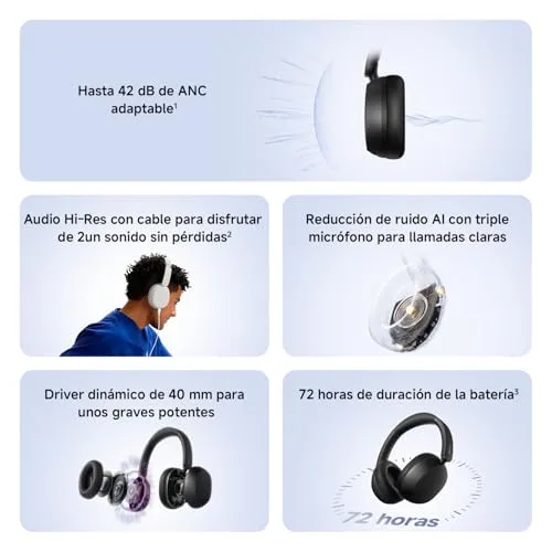 XIAOMI ▫️ Redmi Headphones Neo, Auscultadores sem fios, ANC, Branco 2