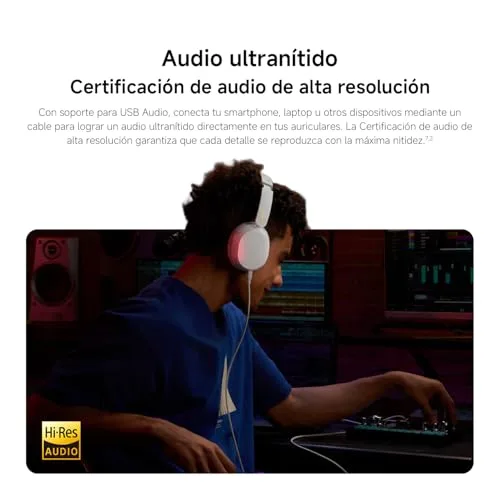 XIAOMI ▫️ Redmi Headphones Neo, Auscultadores sem fios, ANC, Branco 5