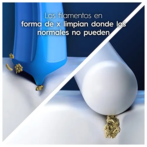 Oral-B ▫️ Pro CrossAction - Cabeças de escova de substituição originais, pretas, embalagem de 10 5