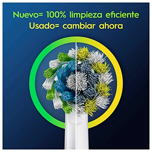Oral-B ▫️ Pro CrossAction - Cabeças de substituição originais, brancas, embalagem de 10 3