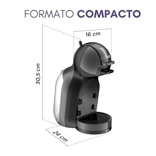 KRUPS ▫️ Dolce Gusto Mini Me, Máquina de café de cápsulas, Capacidade de 0,8 L, Preta 6