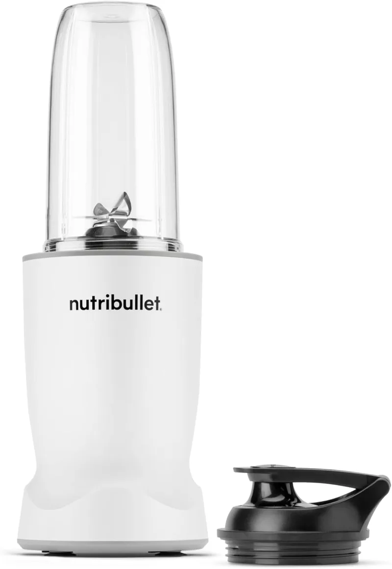 NutriBullet ▫️ Turbo 1000 W - liquidificador compacto potente, liquidificador de batidos, liquidificador pessoal com ciclo automático de 45 segundos, lâmina de extração rápida, para batidos, frutos congelados e secos