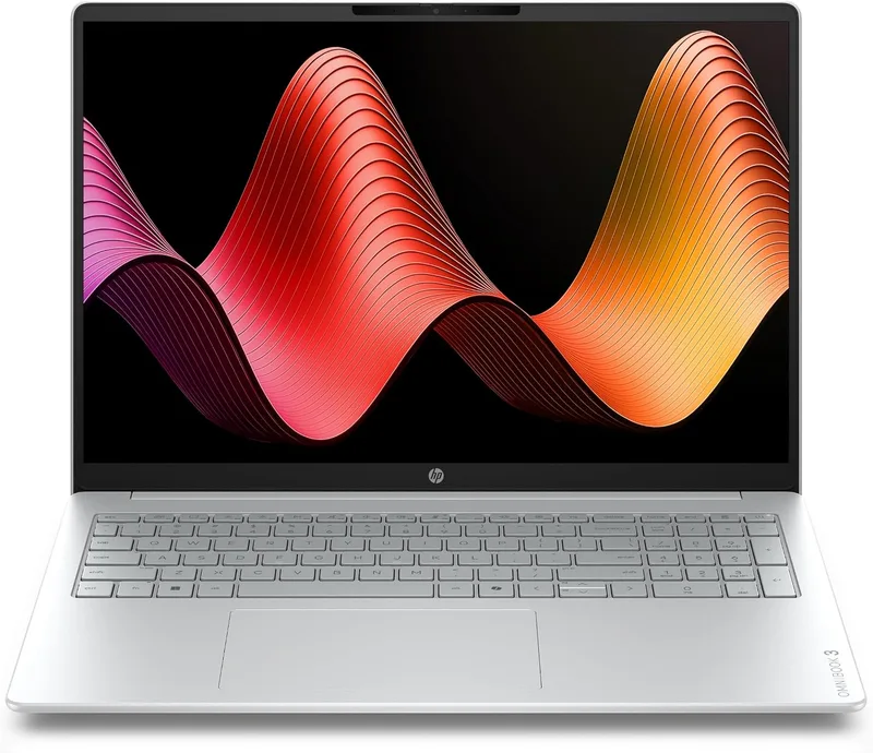 HP ▫️ OmniBook 3 16-bu0097ns - Portátil de 16" WUXGA (1920x1200), Intel Core 5, 16 GB de RAM, SSD de 512 GB, FreeDOS, teclado QWERTY espanhol
