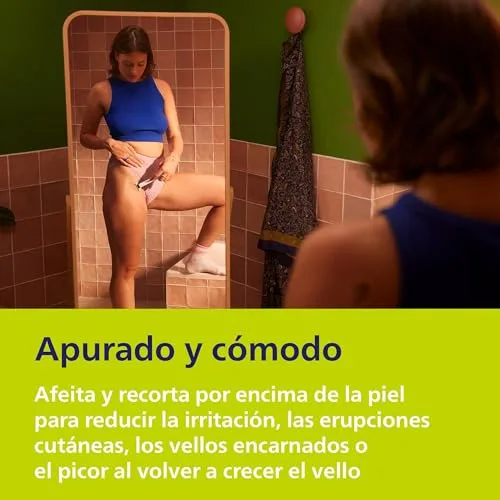 PHILIPS ▫️ OneBlade Intimate, Cuidados Íntimos, Apara e Barbeia com Proteção Extra para a Pele, Depilação precisa e confortável — sem barbear completamente à rasca, Modelo QP1924/28 3