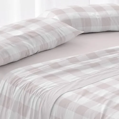 Burrito Blanco ▫️ Conjunto de lençóis 50% algodão, 50% poliéster, cama 150, cor nude 2