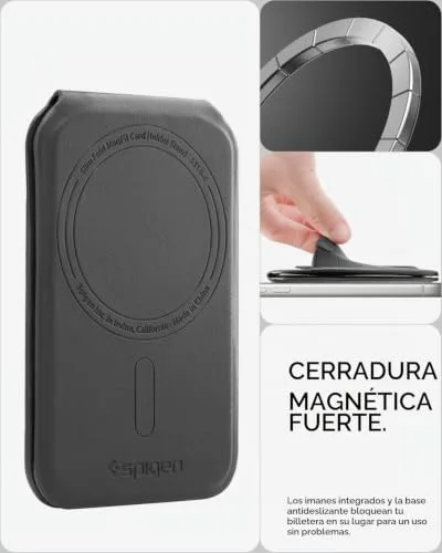 Spigen ▫️ Slim Fold MagFit: Carteira MagSafe com suporte e porta-cartões MagSafe 7