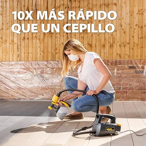 Wagner ▫️ Pistola de pintura para madeira de exterior 2