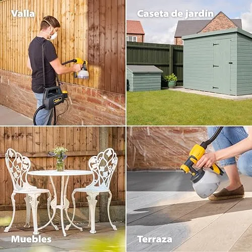 Wagner ▫️ Pistola de pintura para madeira de exterior 3