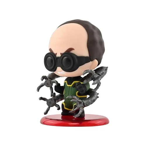 YuMe ▫️ Spider-Man Cosbi Bobble-Head - Caixa surpresa | Produto oficial da Marvel, coleciona as 8 figuras, para crianças, adultos e fãs do filme, caixa surpresa 5