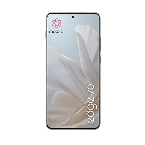 Motorola ▫️ Edge 70 e Moto Buds Loop com cristais Swarovski® (12/512 GB, câmara dupla de 50 MP + câmara Flicker, câmara frontal de 50 MP, espessura de 5,99 mm, 4800 mAh, Ecrã de 6,67" a 120 Hz, Android 16) Pantone 2