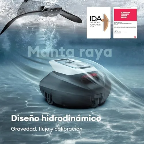 Ultenic ▫️ Robô de limpeza de piscinas 90 min, 80 m², recolha sem poste, estacionamento automático, aspirador de fundo de piscina sem fio com 2 motores, 5200 mAh, para piscinas elevadas e enterradas 3