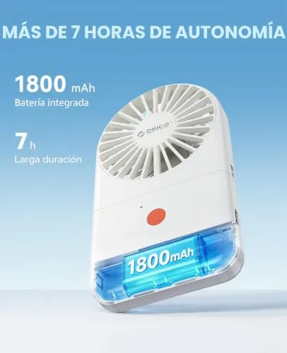 ORICO ▫️ Ventilador de pescoço portátil ReFAN, branco 5