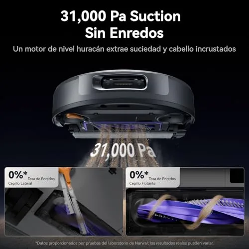 NARWAL ▫️ Flow 2 – Aspirador e esfregador de pisos robótico, 31 000 Pa, autolavagem FlowWash 6