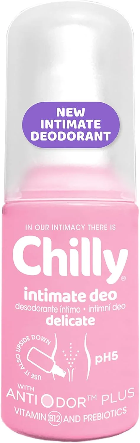 Chilly ▫️ Desodorizante íntimo em spray Delicado 50 ml