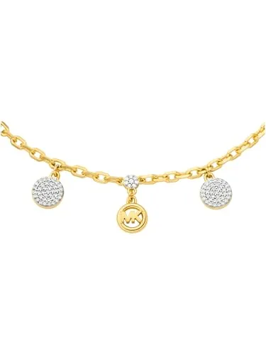 Michael Kors ▫️ Pulseira para mulher, em latão, com fecho de argola com mola 4