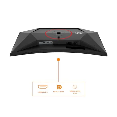 AOC ▫️ Monitor de jogos C27G4Z2 de 27 polegadas, painel Fast VA a 260 Hz, 1 ms GtG, HDR10, Adaptive Sync, altura ajustável, (1920x1080, 2 portas HDMI 2.0, 1 porta DP 1.4) Preto 4