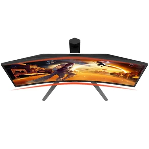 AOC ▫️ Monitor de jogos C27G4Z2 de 27 polegadas, painel Fast VA a 260 Hz, 1 ms GtG, HDR10, Adaptive Sync, altura ajustável, (1920x1080, 2 portas HDMI 2.0, 1 porta DP 1.4) Preto 6
