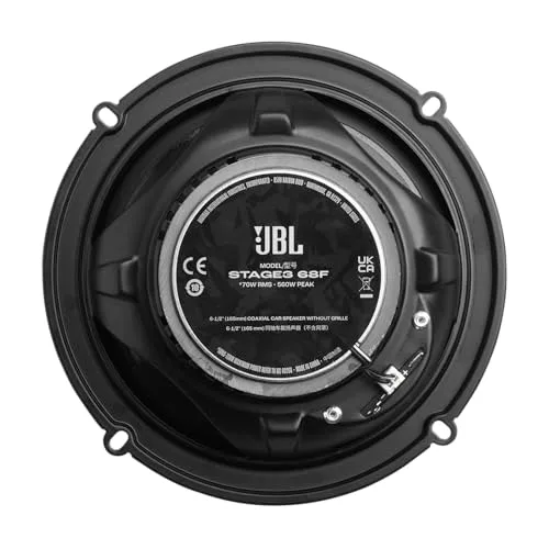 JBL ▫️ Stage3 Gen2 68F 6,5 pol. / 16,5 cm Altifalantes coaxiais para automóvel 4