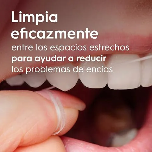 Oral-B ▫️ Essential Floss - Fio dental encerado para espaços reduzidos, 50 m 4