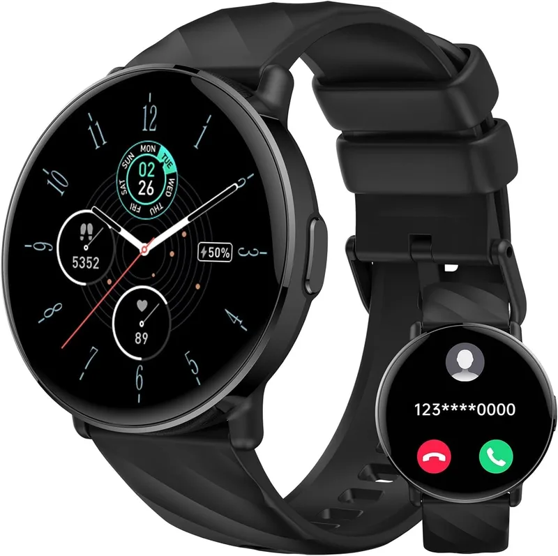 OWMSIC ▫️ Smartwatch Homem Mulher com AI ChatGPT incorporado, Smartwatch HD de 1,39" com chamadas Bluetooth, mais de 112 modos desportivos, IP68 à prova de água, monitor de ritmo cardíaco, SpO2, sono, monitor de fitness para iOS Android