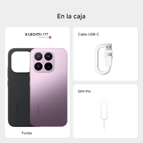 Xiaomi ▫️ 17T Smartphone de 12+256 GB Azul com teleobjetiva Leica 5X 4