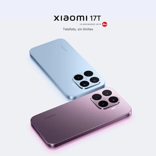 Xiaomi ▫️ 17T Smartphone de 12+256 GB Azul com teleobjetiva Leica 5X 5