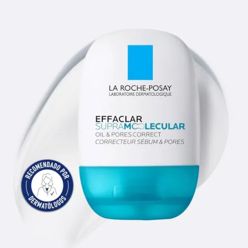 La Roche-Posay ▫️ Effaclar Supramolecular, gel matificante, regulador de sebo e poros, 40 ml, com ciência molecular avançada [ácido salicílico + niacinamida]. 2