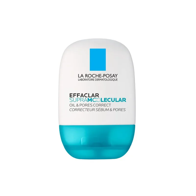 La Roche-Posay ▫️ Effaclar Supramolecular, gel matificante, regulador de sebo e poros, 40 ml, com ciência molecular avançada [ácido salicílico + niacinamida].