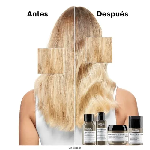 L'Oréal Professionnel Paris ▫️ L'Oréal Professionnel Absolut Repair Molecular, Máscara Capilar de Viagem 75 ml 3