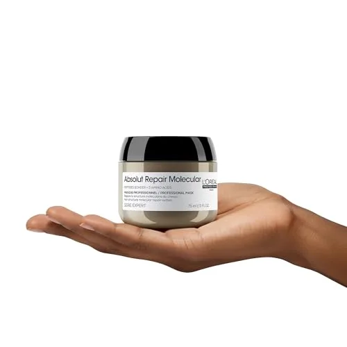 L'Oréal Professionnel Paris ▫️ L'Oréal Professionnel Absolut Repair Molecular, Máscara Capilar de Viagem 75 ml 4