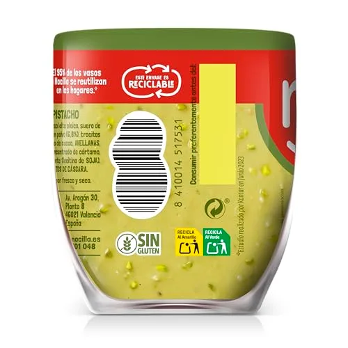 Nocilla ▫️ Pistácio - Creme de Cacau sem Óleo de Palma, 180 g, sem glúten 5