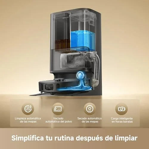 dreame ▫️ L40 Ultra A Preto – Aspirador-robô com função de esfregão, potência de sucção de 24 000 Pa 6