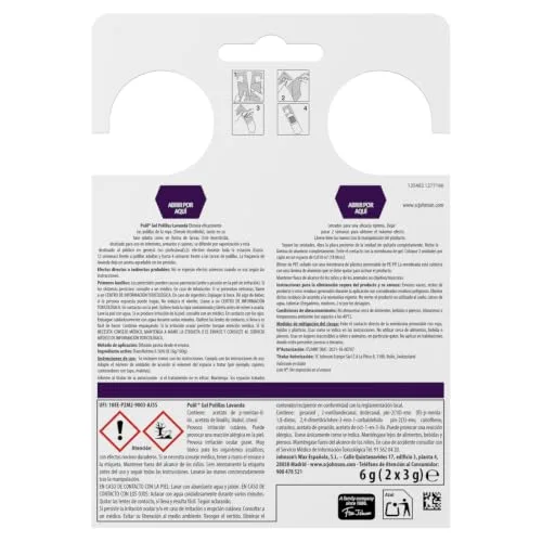 POLIL ▫️ Gel Antitripas com Fragrância de Lavanda, perfuma o roupeiro e protege a roupa, dura até 3 meses, embalagem de 24 x 2 = 48 unidades 2