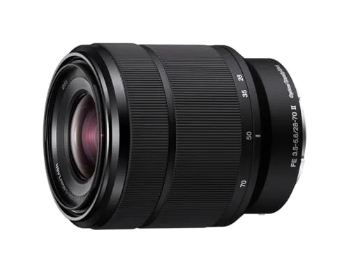 Sony ▫️ Câmara sem espelho Alpha 7 III (Full-Frame) com objetivo de 28-70 mm, 24,2 MP, 10 fps, estabilização de 5 eixos e focagem automática precisa, ideal para fotografia versátil e vídeo em 4K, preta 2
