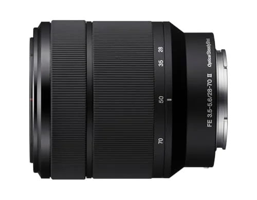 Sony ▫️ Câmara sem espelho Alpha 7 III (Full-Frame) com objetivo de 28-70 mm, 24,2 MP, 10 fps, estabilização de 5 eixos e focagem automática precisa, ideal para fotografia versátil e vídeo em 4K, preta 4