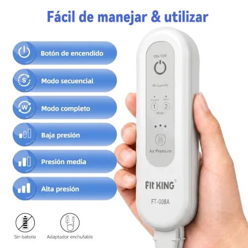 FIT KING ▫️ 4 em 1: Botas de Presoterapia para Utilização em Casa, Recuperação Muscular 3