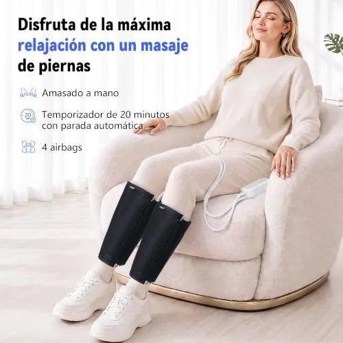 FIT KING ▫️ 4 em 1: Botas de Presoterapia para Utilização em Casa, Recuperação Muscular 5